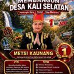 Bukan Sekadar Cari Massa, Metsi Kaunang Eksekusi Lampu Jalan di 60 Titik Gelap Desa Kali Selatan