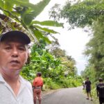 Sukseskan Pilhut, Calon Hukum Tua Desa Kali Selatan Metsi Kaunang Bersama Pendukung Gelar Kerja Bakti Massal